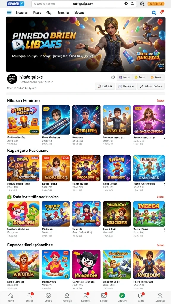 Komunitas yang aktif dan mendukung dalam setiap permainan.