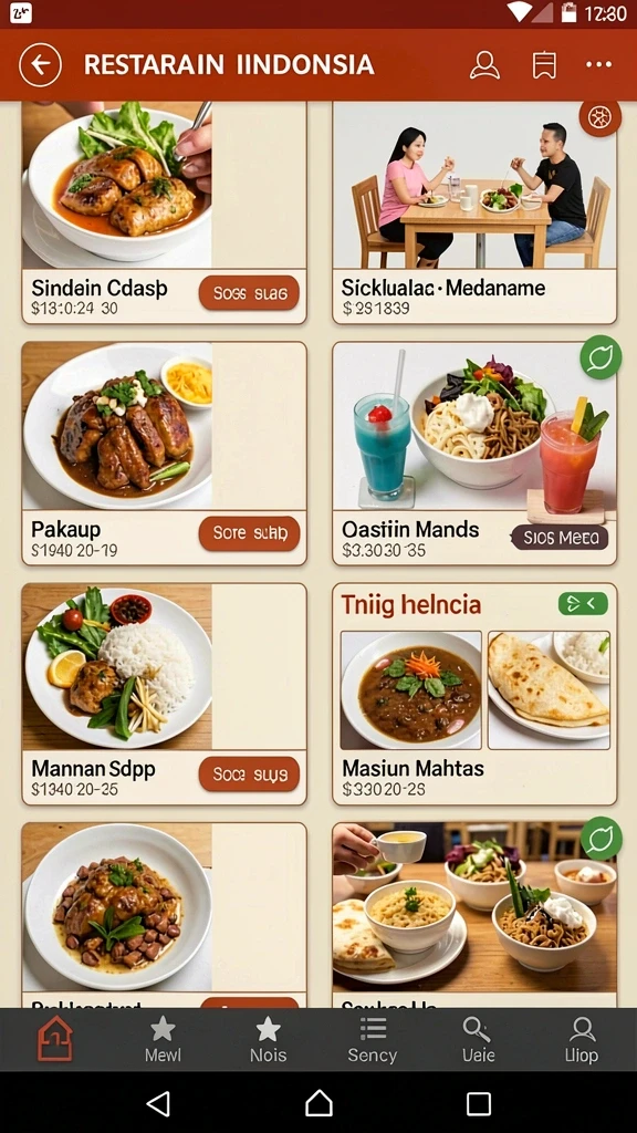 Tampilan antarmuka yang ramah pengguna.
