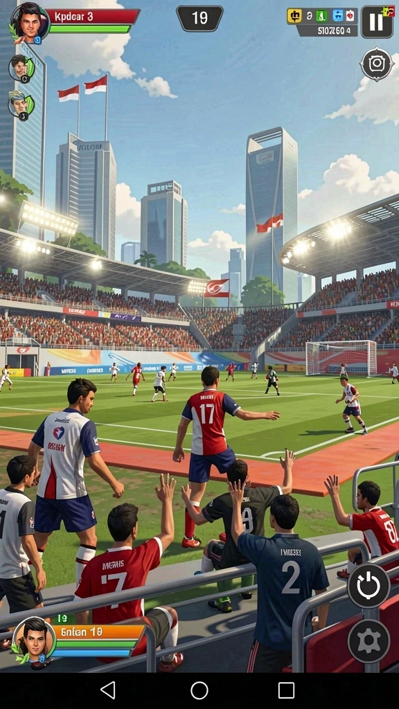 Tampilan antarmuka yang sederhana dan menarik.