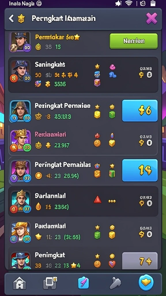 Fitur bonus harian yang menggiurkan untuk pemain.