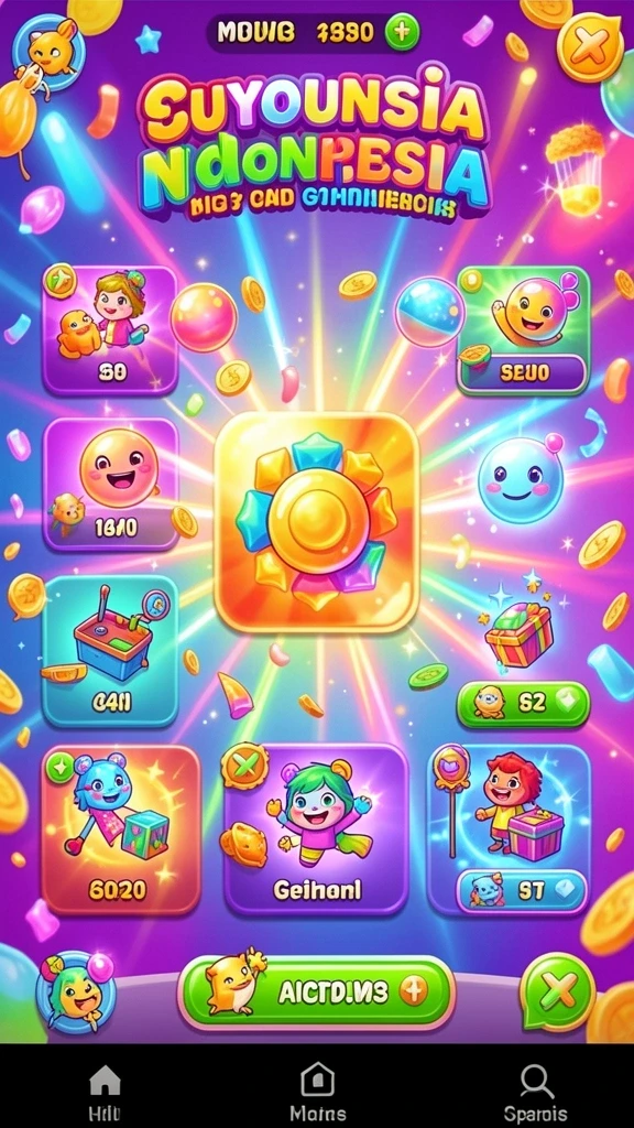 Fitur bonus yang menarik di setiap permainan slot.