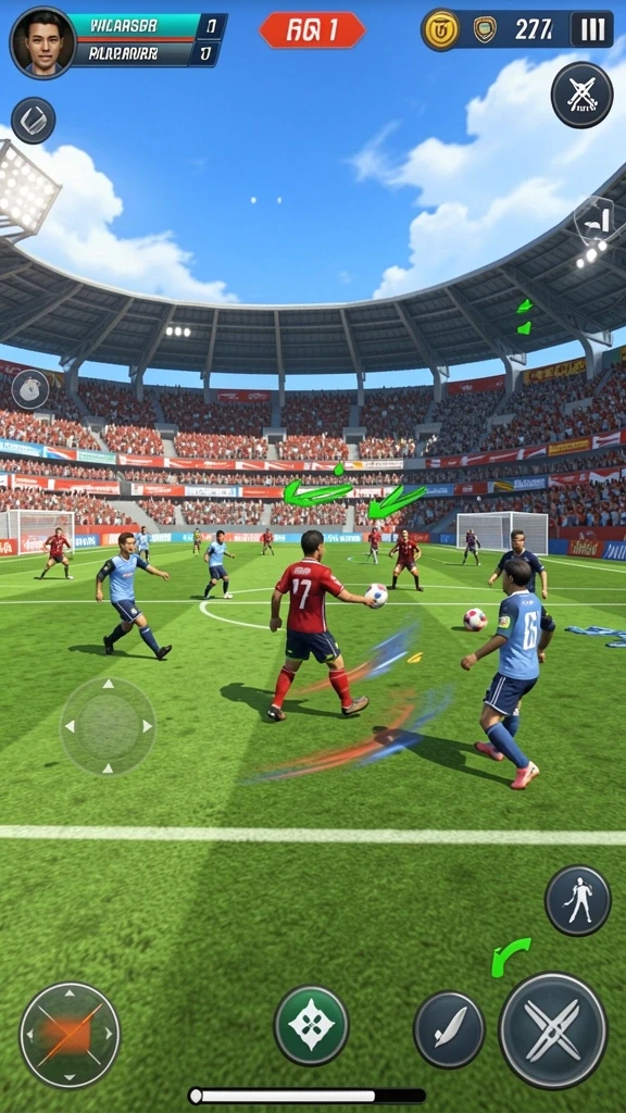 Leaderboards yang menunjukkan peringkat pemain.