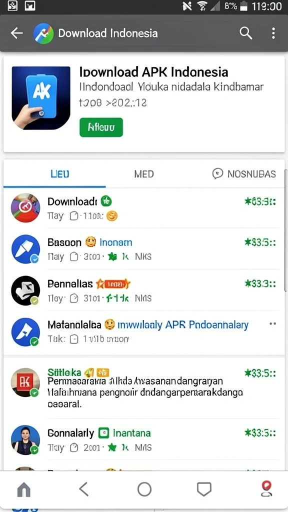 Tampilan antarmuka yang menarik dan modern.