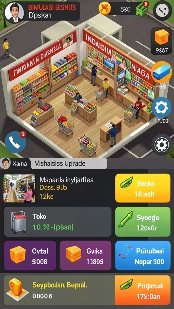 Karakter-karakter unik dengan kemampuan berbeda.