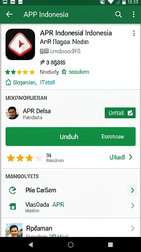 Antarmuka pengguna yang menarik dan interaktif.