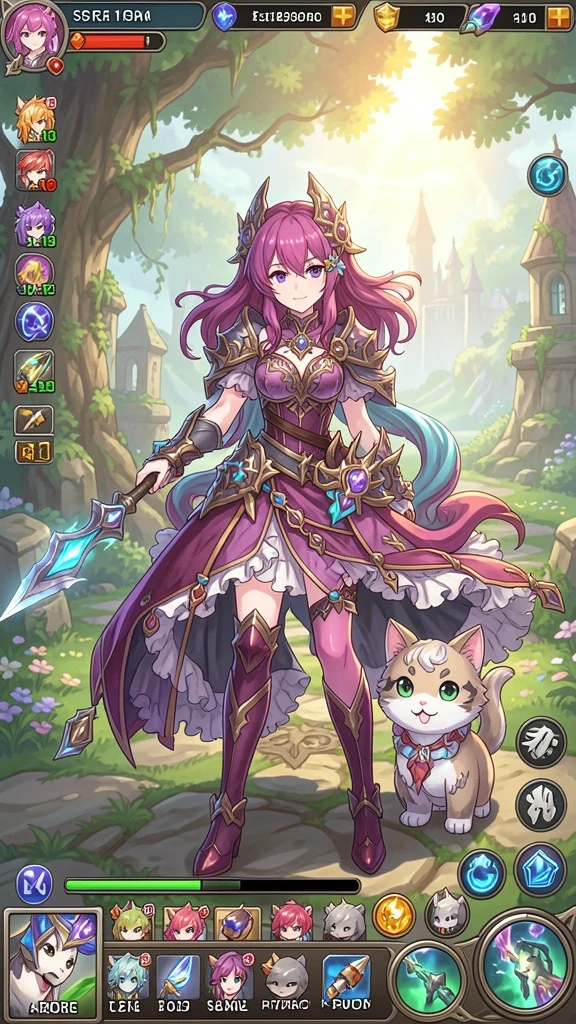 Beragam pilihan game menarik dalam satu aplikasi.