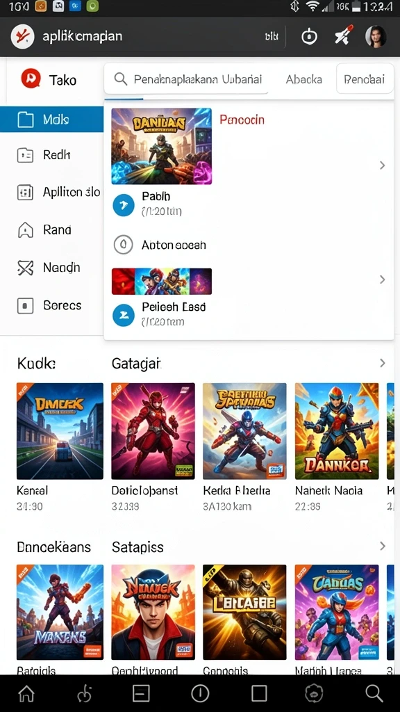 Tangkapan layar pertama menunjukkan antarmuka utama HOPENGSLOT yang menarik.