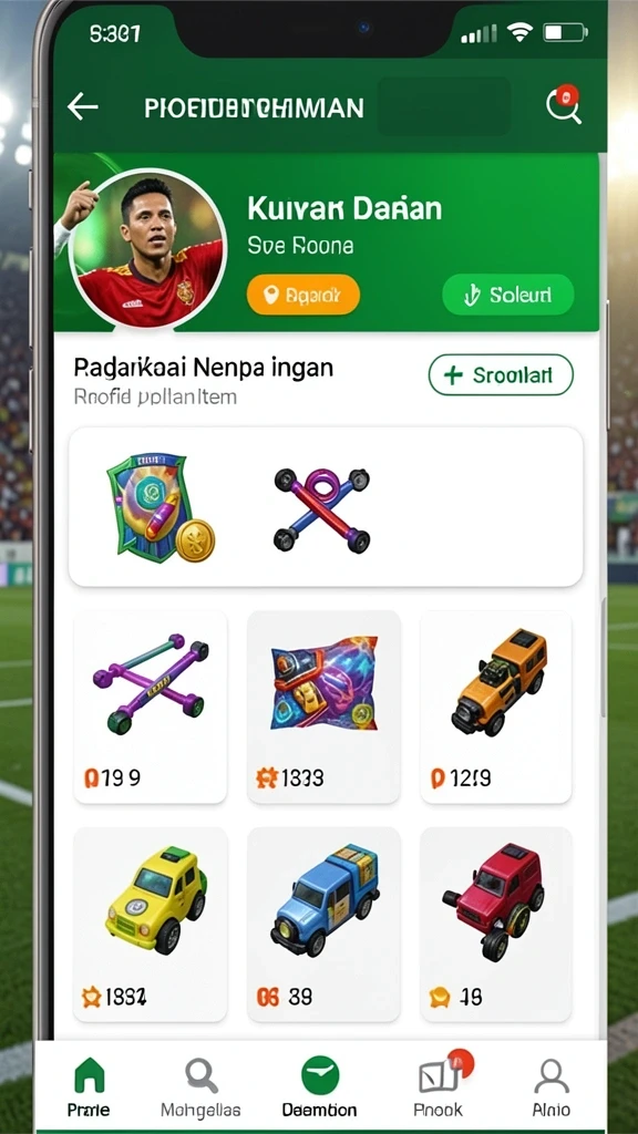 Tangkapan layar kedua menampilkan salah satu mesin slot dengan tema unik.