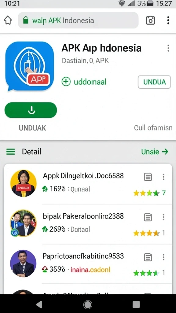Tampilan antarmuka yang ramah pengguna.