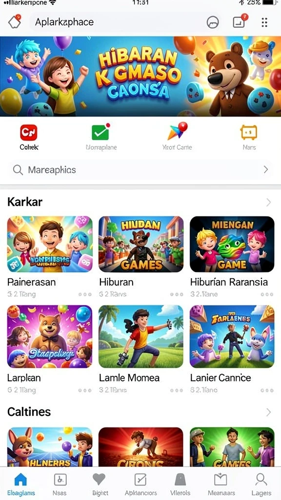 Berbagai pilihan permainan judi yang menarik.