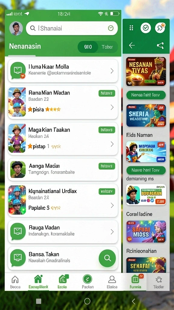 Tampilan grafis yang menarik dengan efek visual yang memukau.