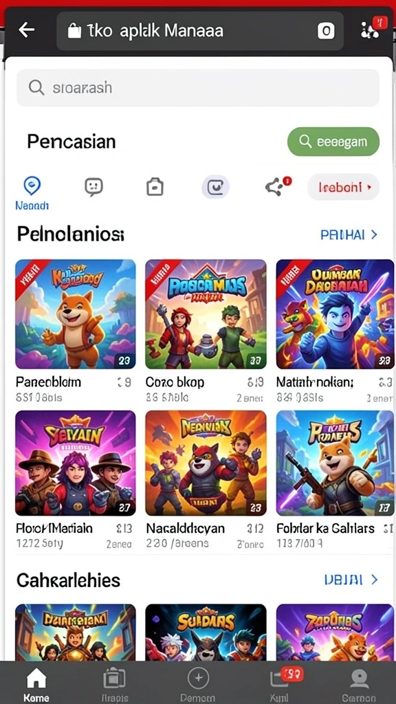 Tampilan antarmuka yang ramah pengguna.