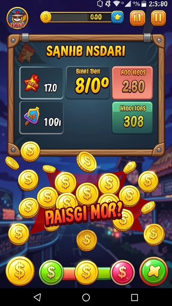 Bonus harian yang menggiurkan untuk semua pemain.