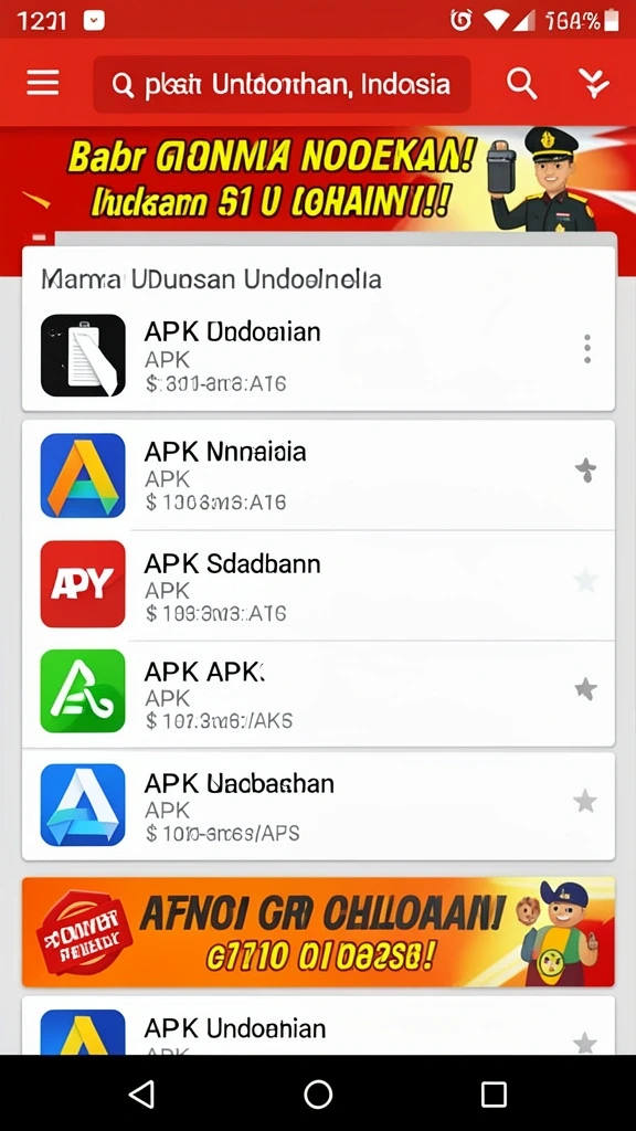 Tangkapan layar memperlihatkan karakter unik dalam game IDROK.