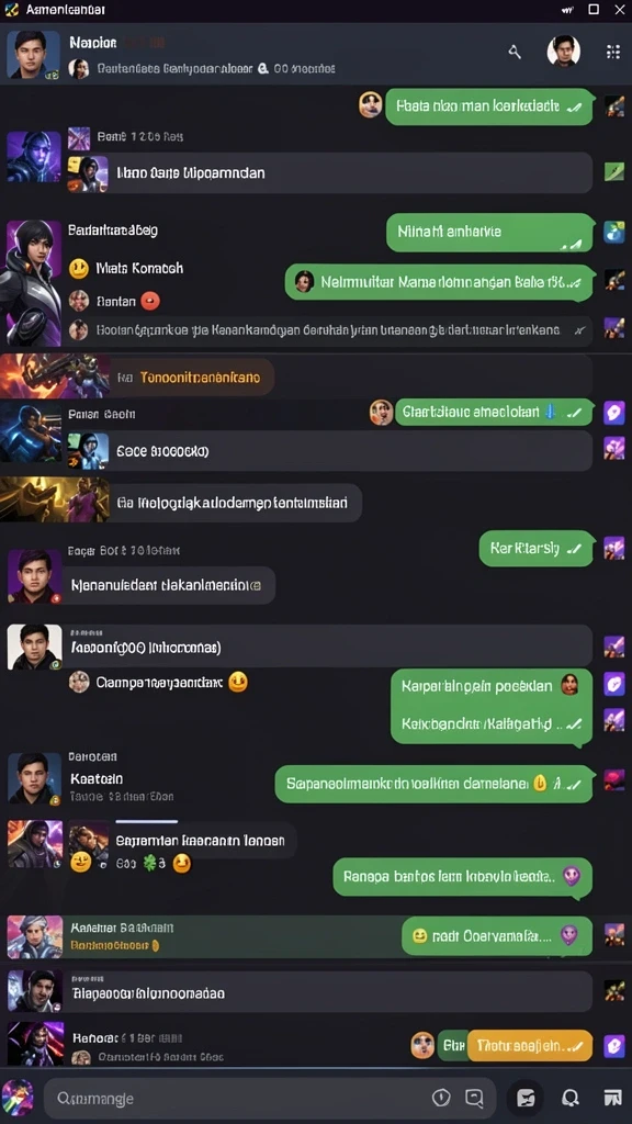 Fitur multiplayer yang memungkinkan interaksi antar pemain.