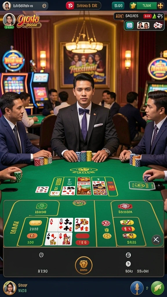 Tangkapan layar memperlihatkan fitur multiplayer dengan teman.