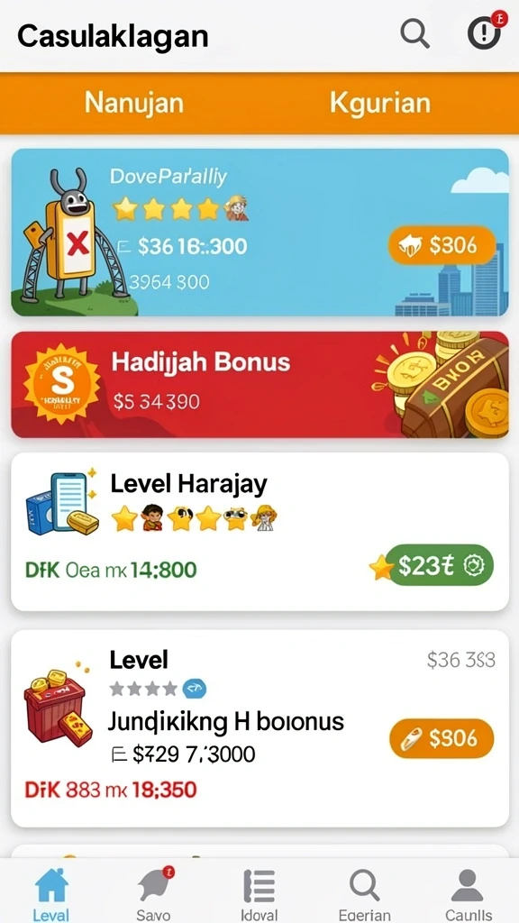 Bonus harian yang menggiurkan untuk pemain setia.