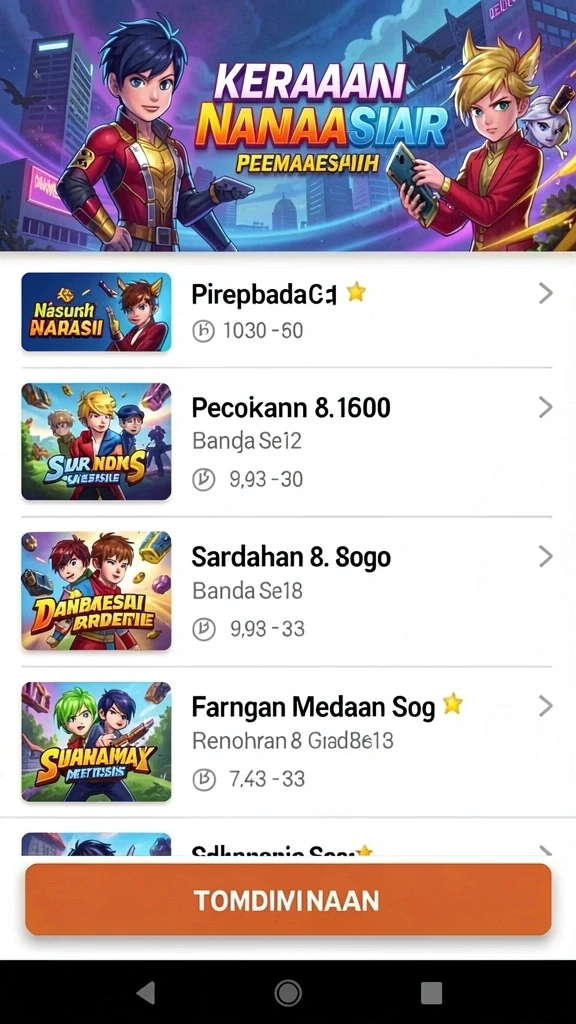 Tampilan antarmuka yang ramah pengguna dan intuitif.