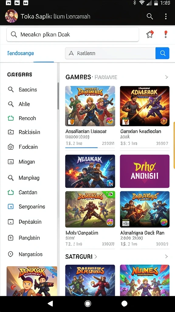 Tampilan antarmuka yang intuitif dan user-friendly.