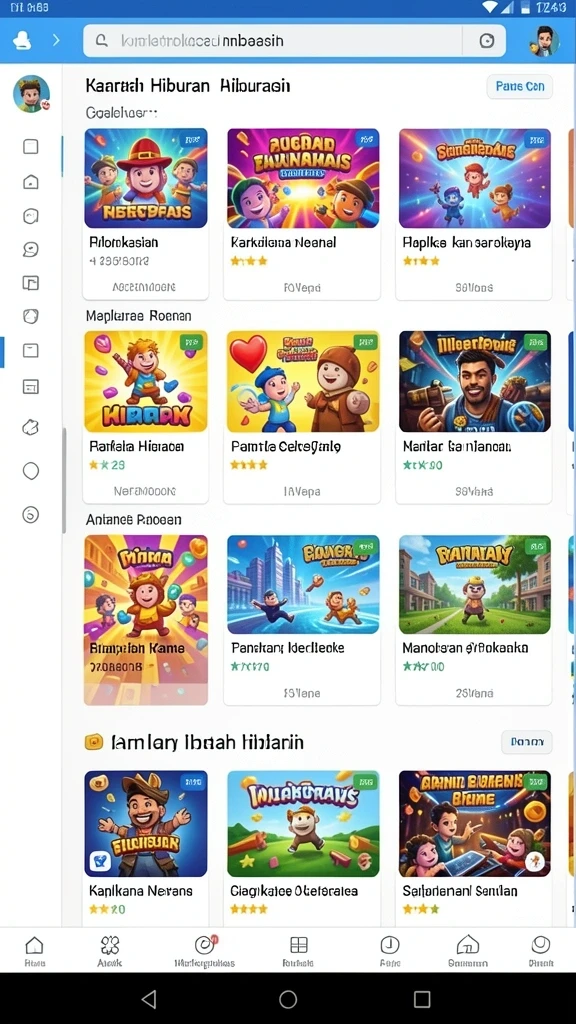 Komunitas aktif yang saling mendukung.