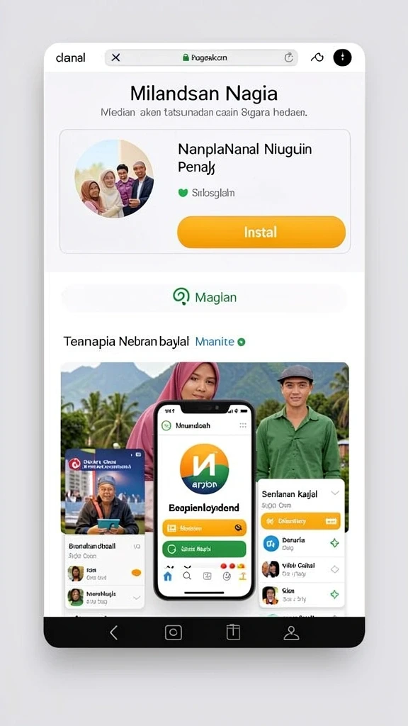 Tampilan antarmuka yang menarik dan mudah digunakan.