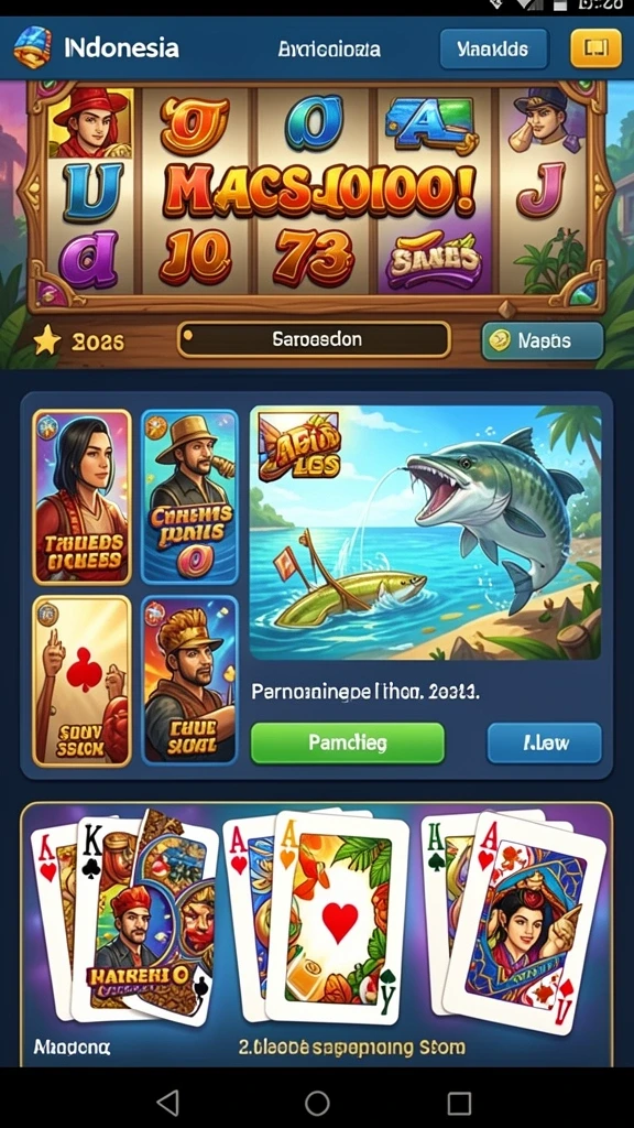 Gambaran slot dengan tema petualangan yang seru dan menantang.