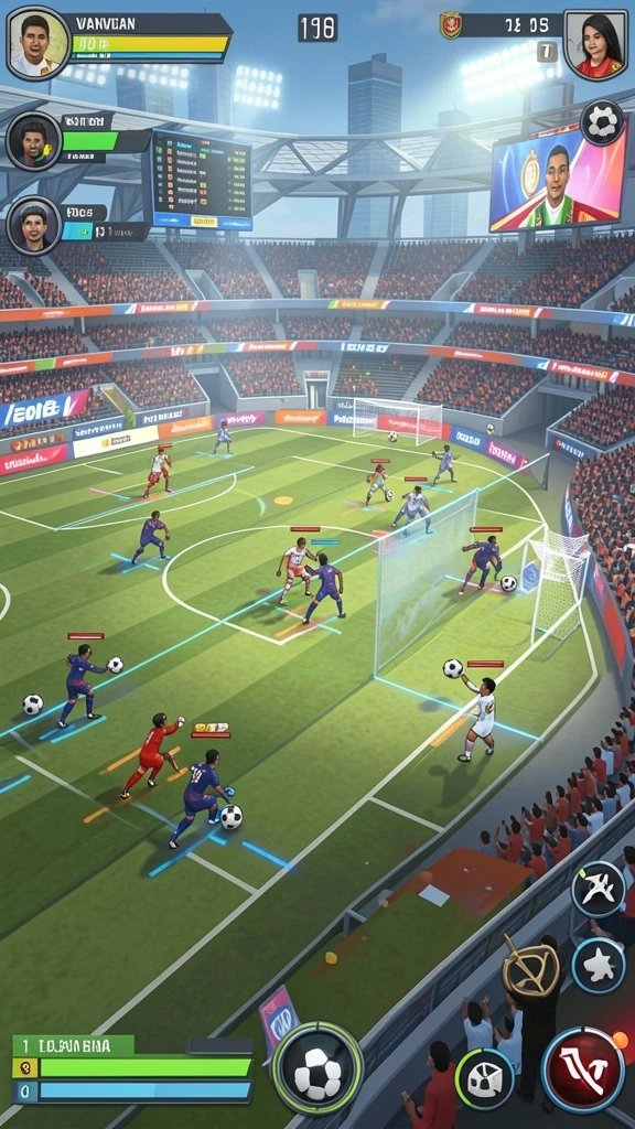 Pengalaman bermain multiplayer yang seru dan kompetitif.