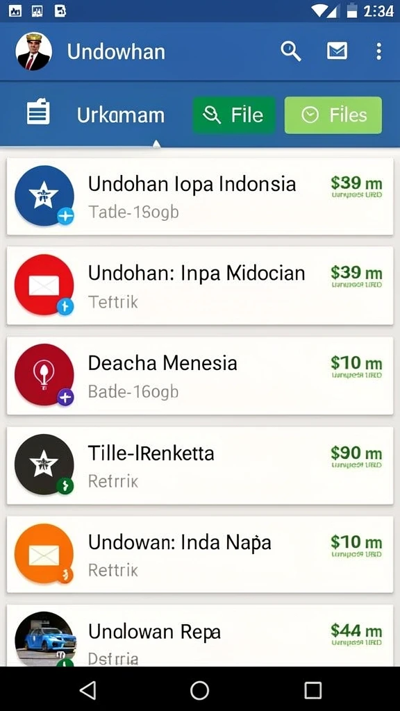 Ragam permainan yang lengkap dan bervariasi.