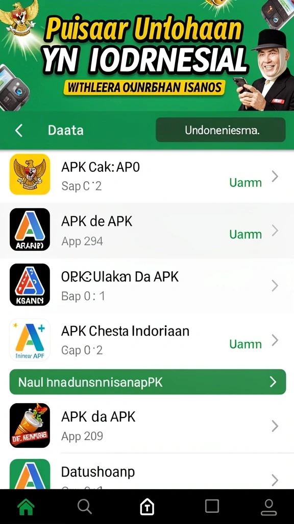 Tampilan awal OLX128 yang menarik dan user-friendly.