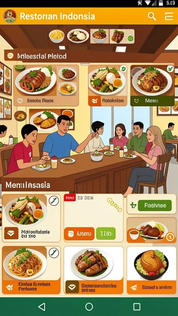 Beragam jenis permainan yang menantang.