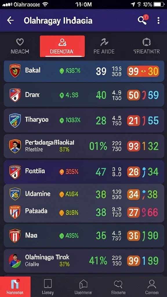 Tampilan antarmuka utama PT89 yang menarik.