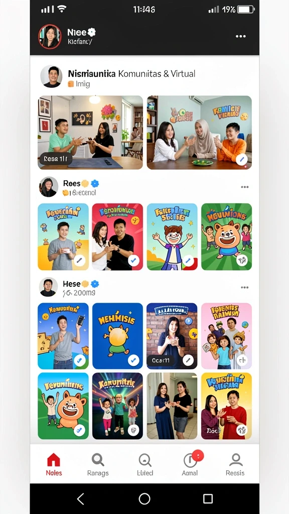 Tampilan grafis yang memukau dan penuh warna.
