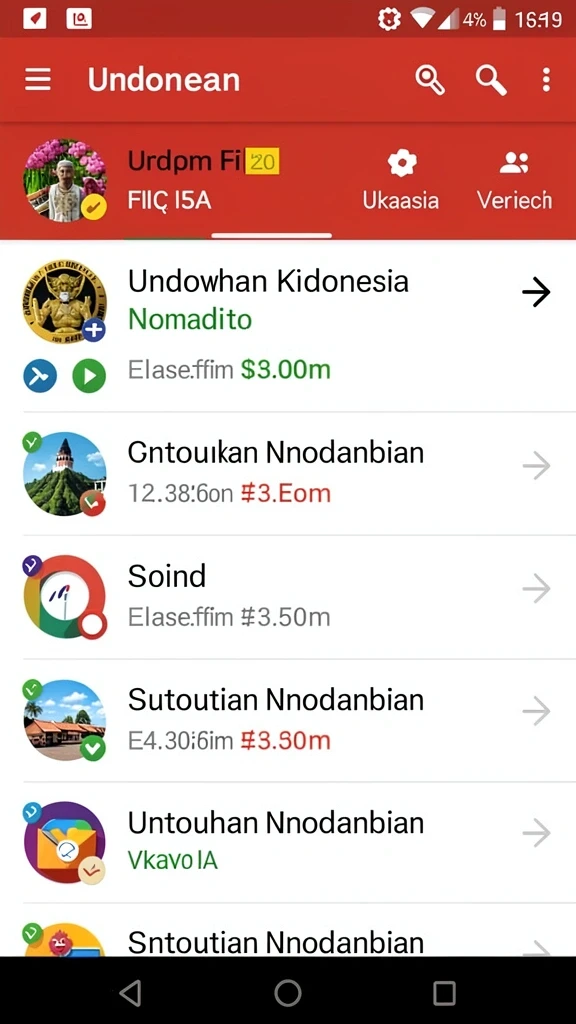 Kemudahan dalam navigasi antarmuka aplikasi.