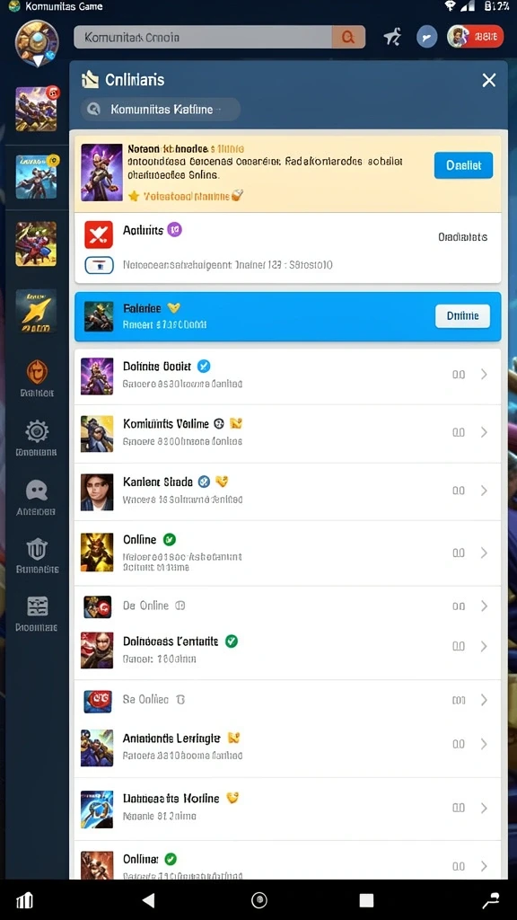 Screenshot memperlihatkan berbagai jenis permainan togel yang tersedia.