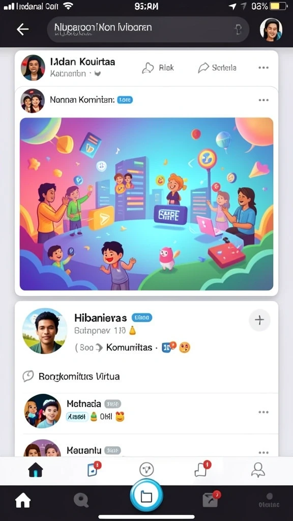 Visual yang memukau dan menarik perhatian.