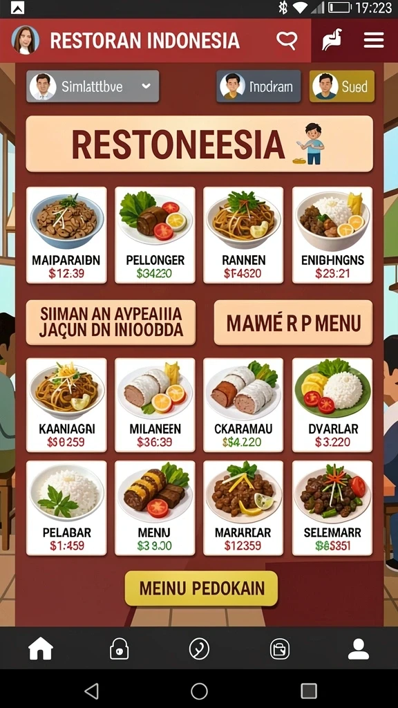 Grafis menarik dan berwarna cerah.