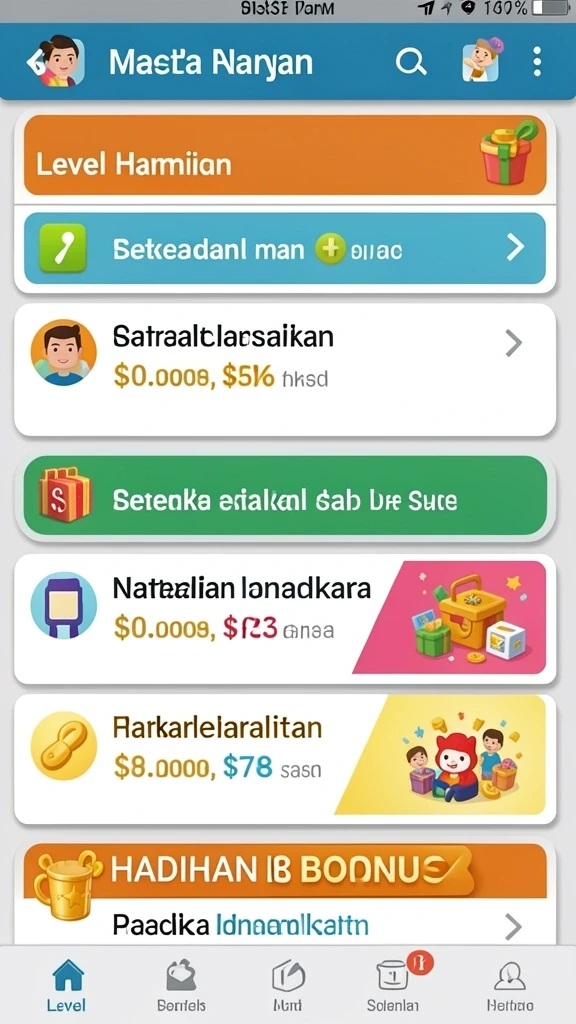 Fitur bonus menarik untuk meningkatkan peluang menang.