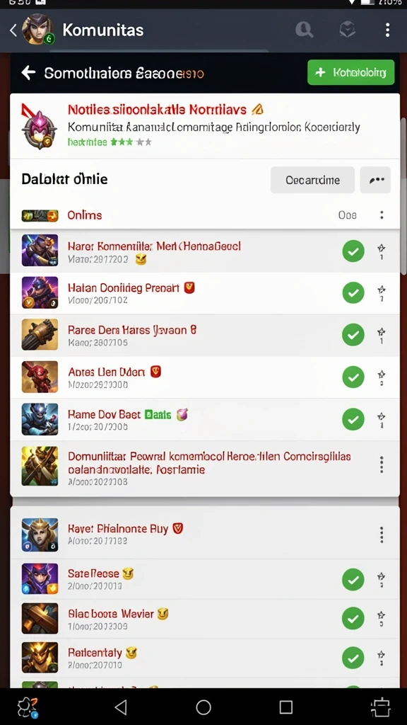 Berbagai tema slot yang beragam dan menarik.