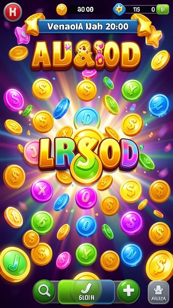 Tampilan permainan slot yang memukau.