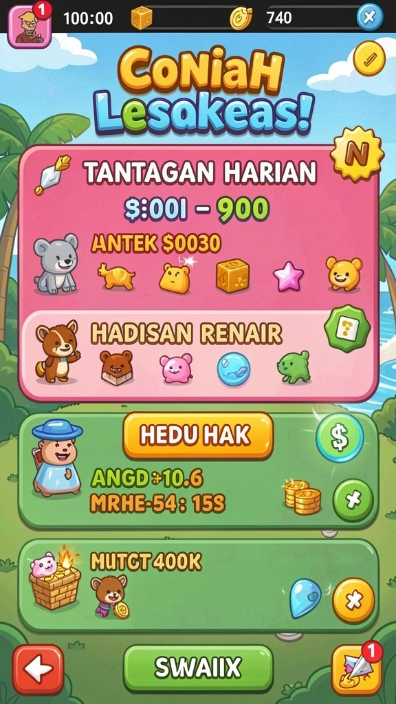 Grafis menawan dari slot yang populer dan menghibur.
