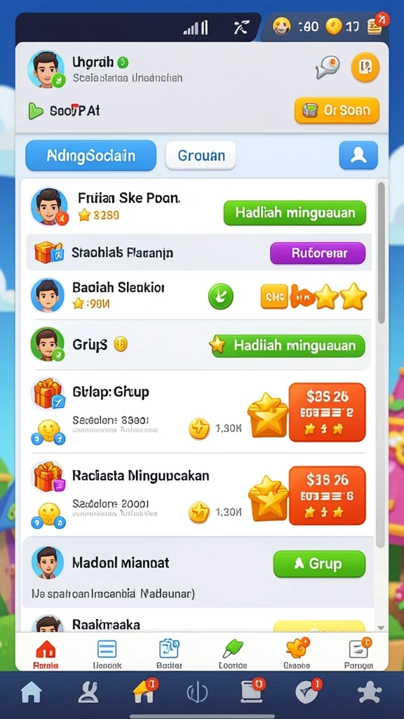 Beragam pilihan tema slot yang menghibur.
