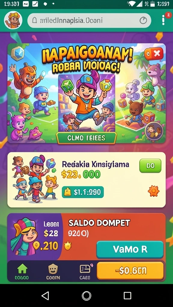 Pengalaman bermain yang seru dan menantang.