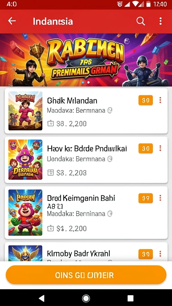 Beragam karakter menarik untuk dipilih.